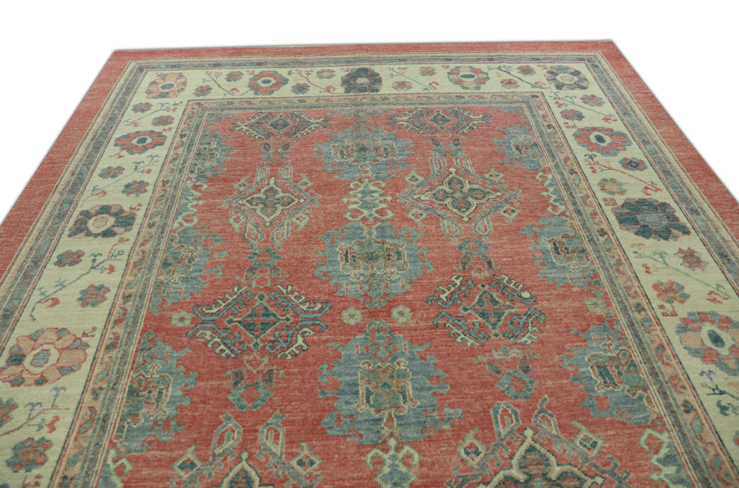 Turkish Oushak Rug 9'1" x 11'7" #1038