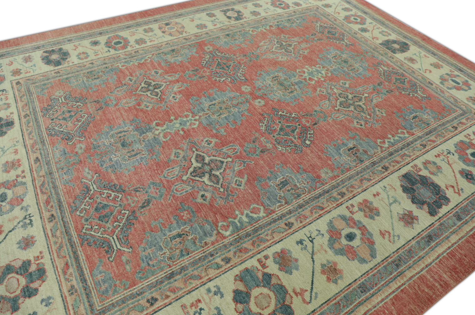 Turkish Oushak Rug 9'1" x 11'7" #1038