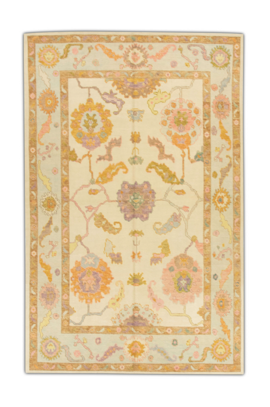 #441 Turkish Oushak 6'1" x 9'5"