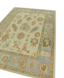 Turkish Oushak Rug 6'4" x 8'11" #437