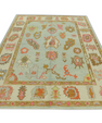 Turkish Oushak Rug 6'1" x 8'4" #427