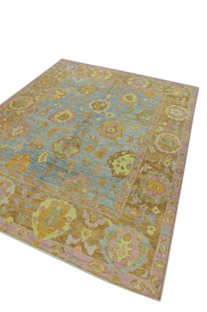 Turkish Oushak Rug 6'9" x 8'4" #1463
