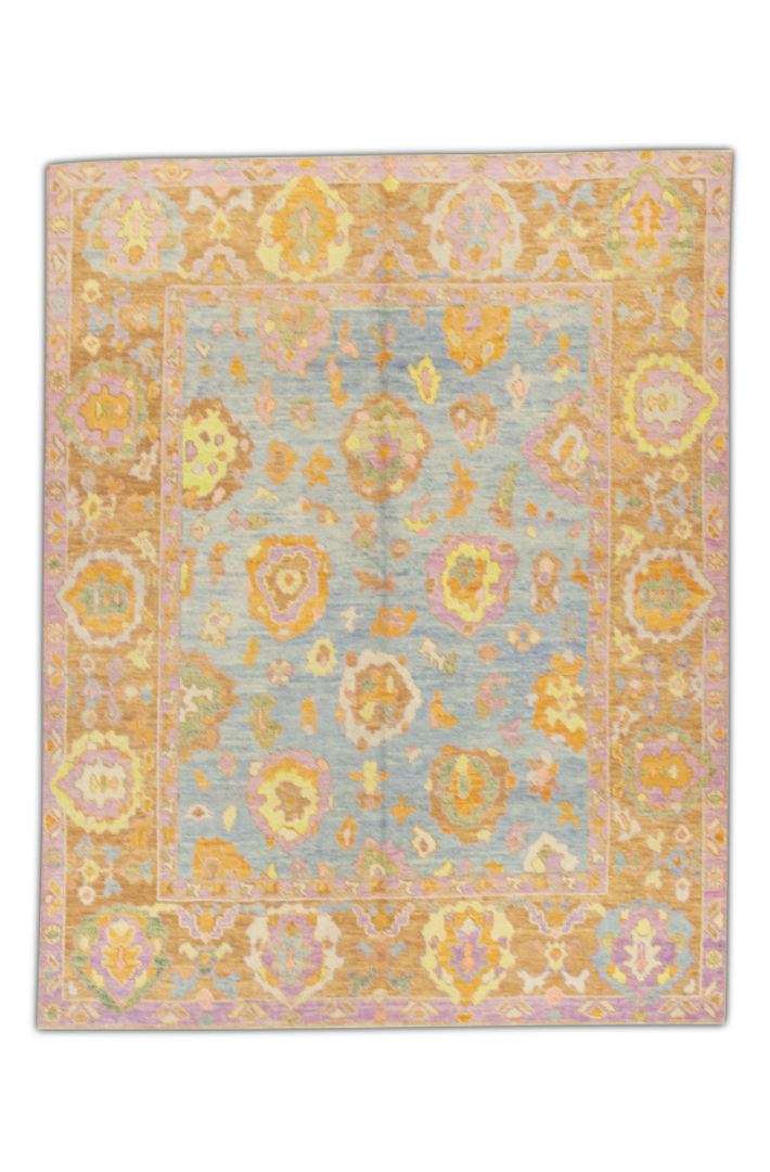 Turkish Oushak Rug 6'9" x 8'4" #1463