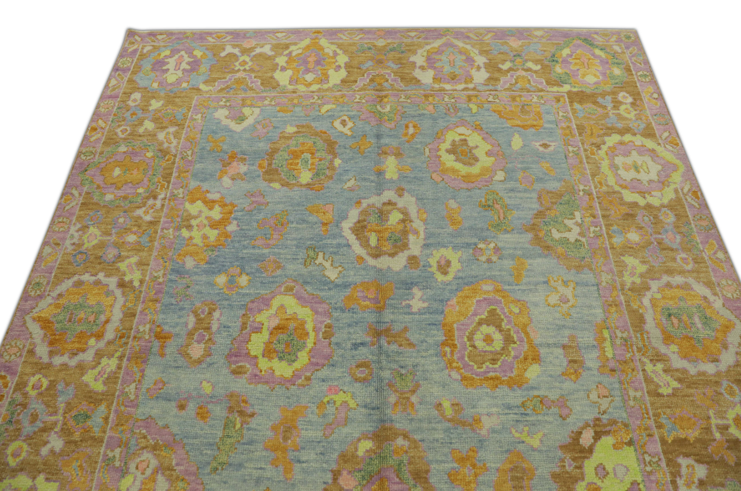 Turkish Oushak Rug 6'9" x 8'4" #1463