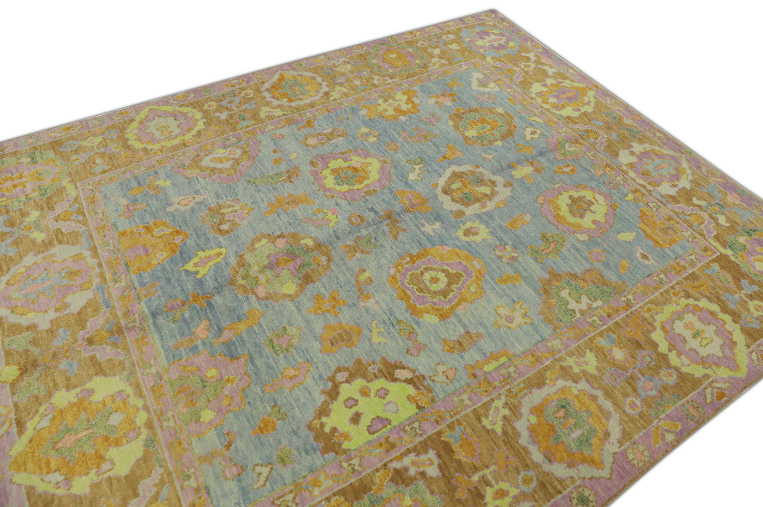 Turkish Oushak Rug 6'9" x 8'4" #1463
