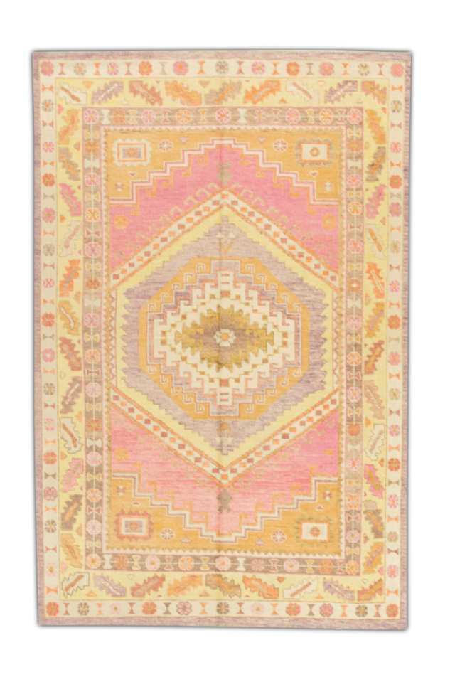 Turkish Oushak Rug 6' x 9' #424