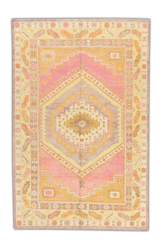 #424 Turkish Oushak 6' x 9'