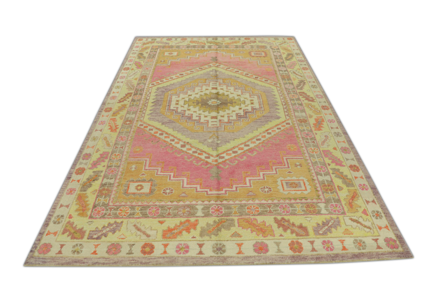 Turkish Oushak Rug 6' x 9' #424