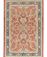 Turkish Antique Look Oushak Rug 5'11" x 8'7"  #413