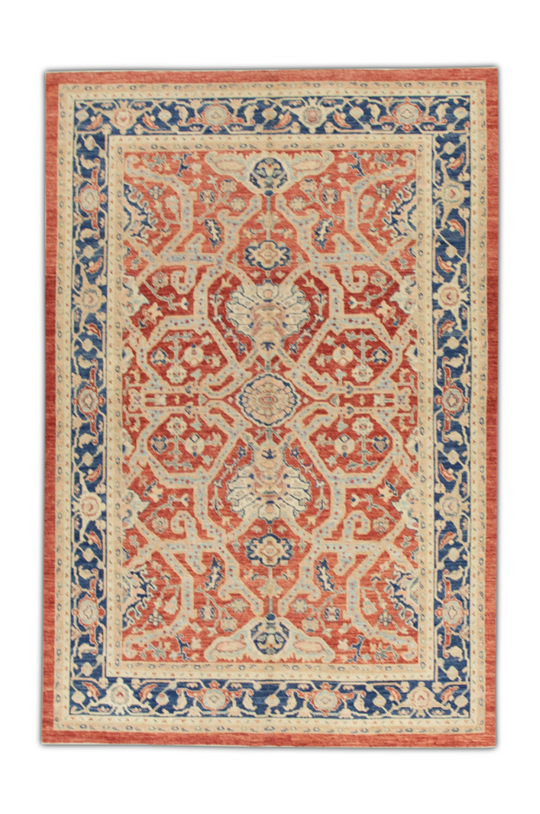 #413 Turkish Antique Look Oushak 5'11" x 8'7"