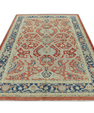 Turkish Antique Look Oushak Rug 5'11" x 8'7"  #413