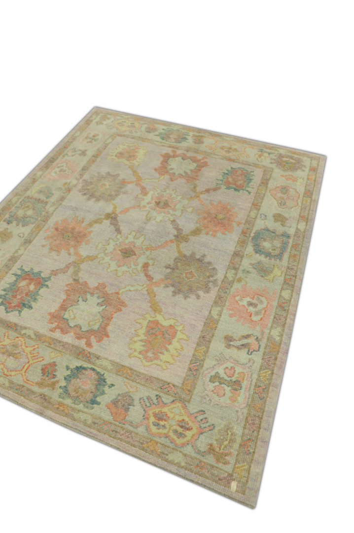 Turkish Oushak Rug 5'3" x 6'4" #902