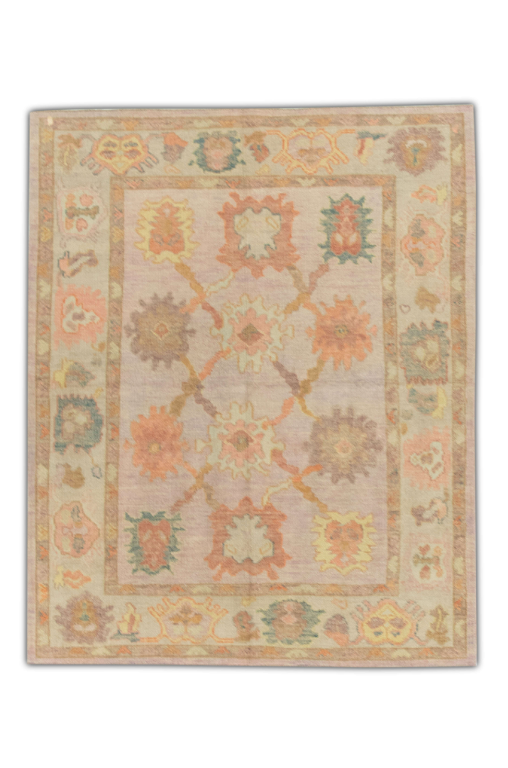 Turkish Oushak Rug 5'3" x 6'4" #902
