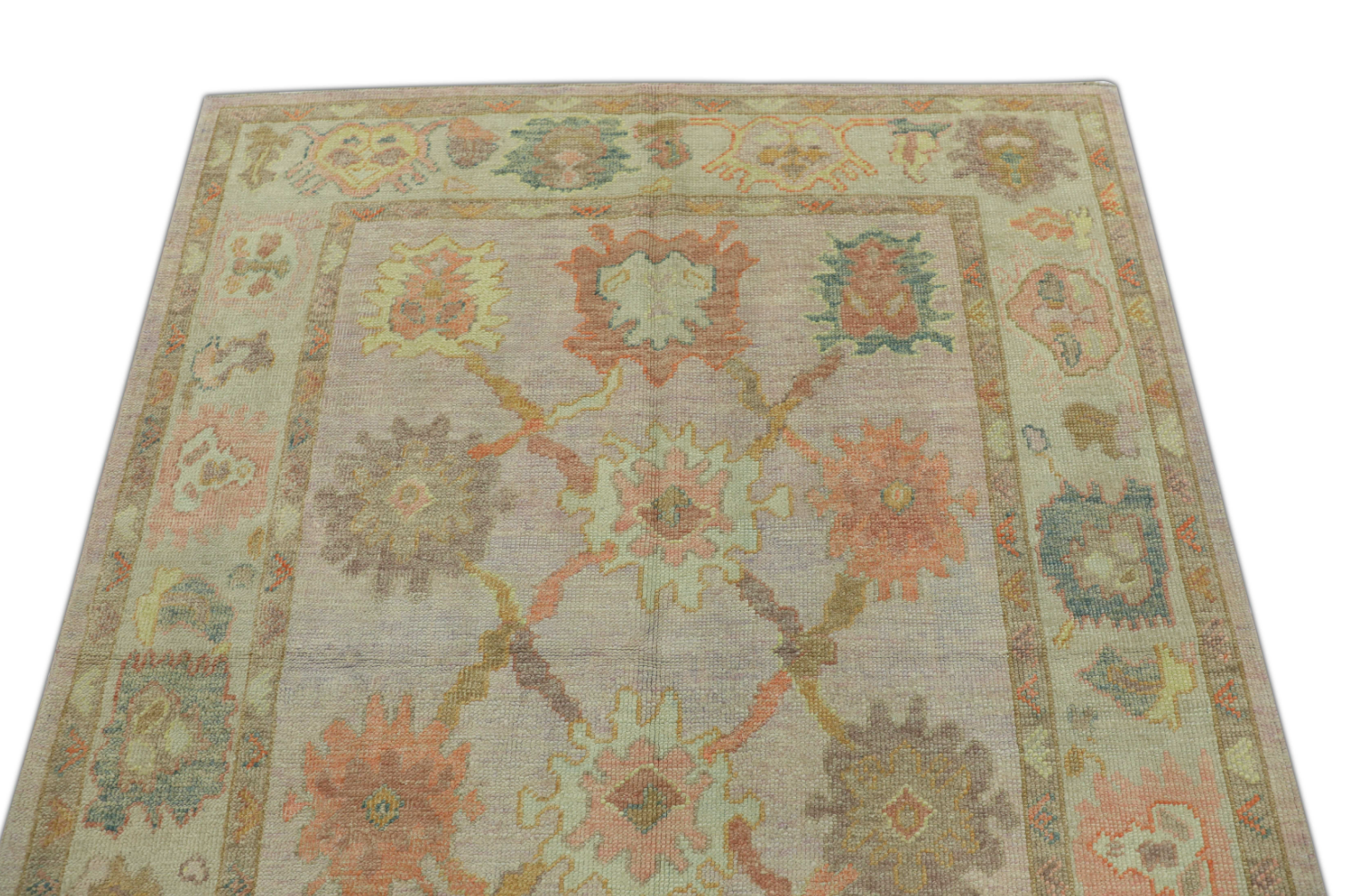 Turkish Oushak Rug 5'3" x 6'4" #902
