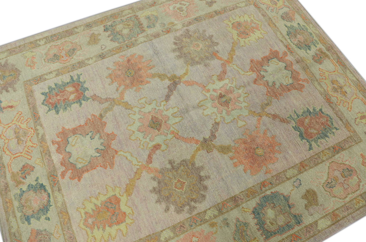 Turkish Oushak Rug 5'3" x 6'4" #902