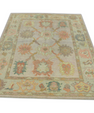 Turkish Oushak Rug 5'3" x 6'4" #902