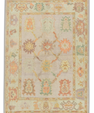 Turkish Oushak Rug 5'1" x 6'10" #930