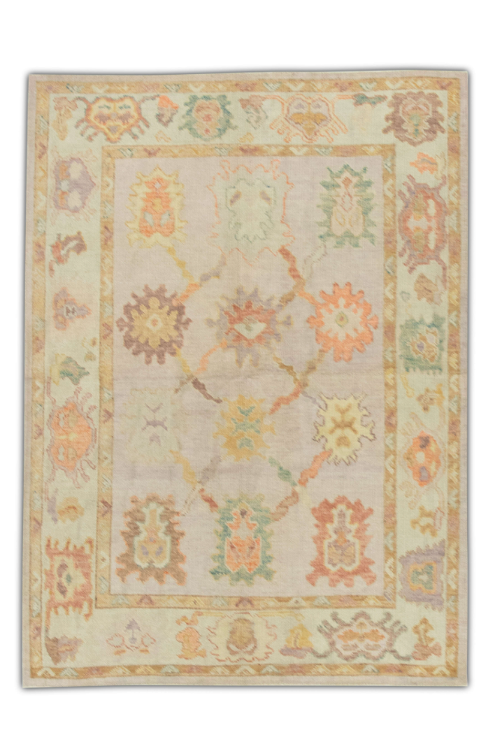 Turkish Oushak Rug 5'1" x 6'10" #930