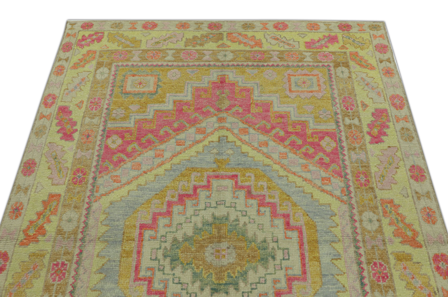 Turkish Oushak Rug 4'11" x 6'11" #545