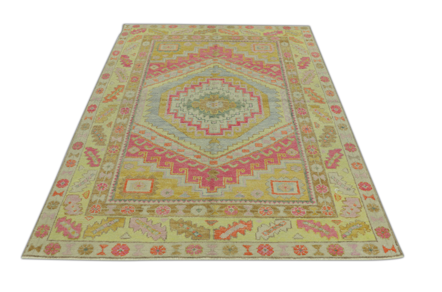 Turkish Oushak Rug 4'11" x 6'11" #545
