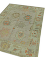 Turkish Oushak Rug 5' x 6'9" #509