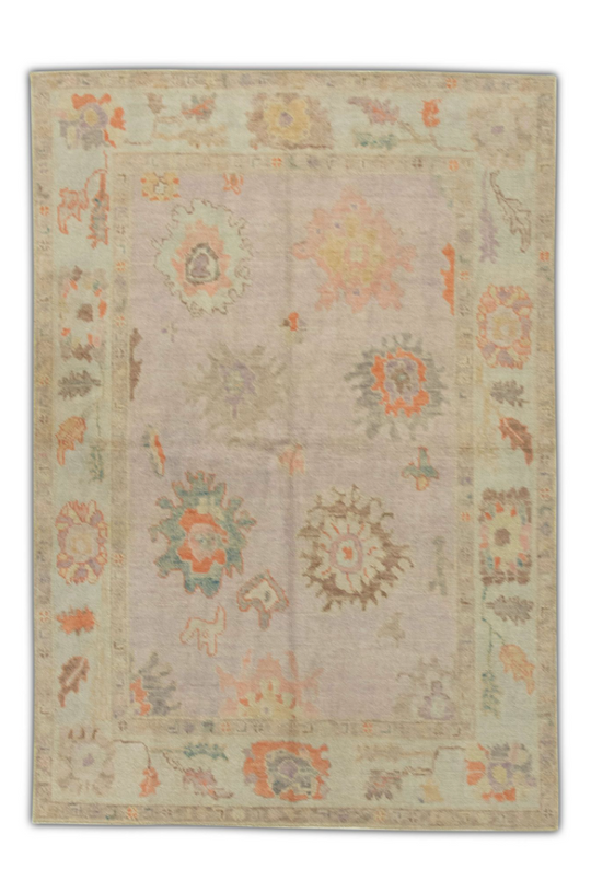 #509 Turkish Oushak 5' x 6'9"