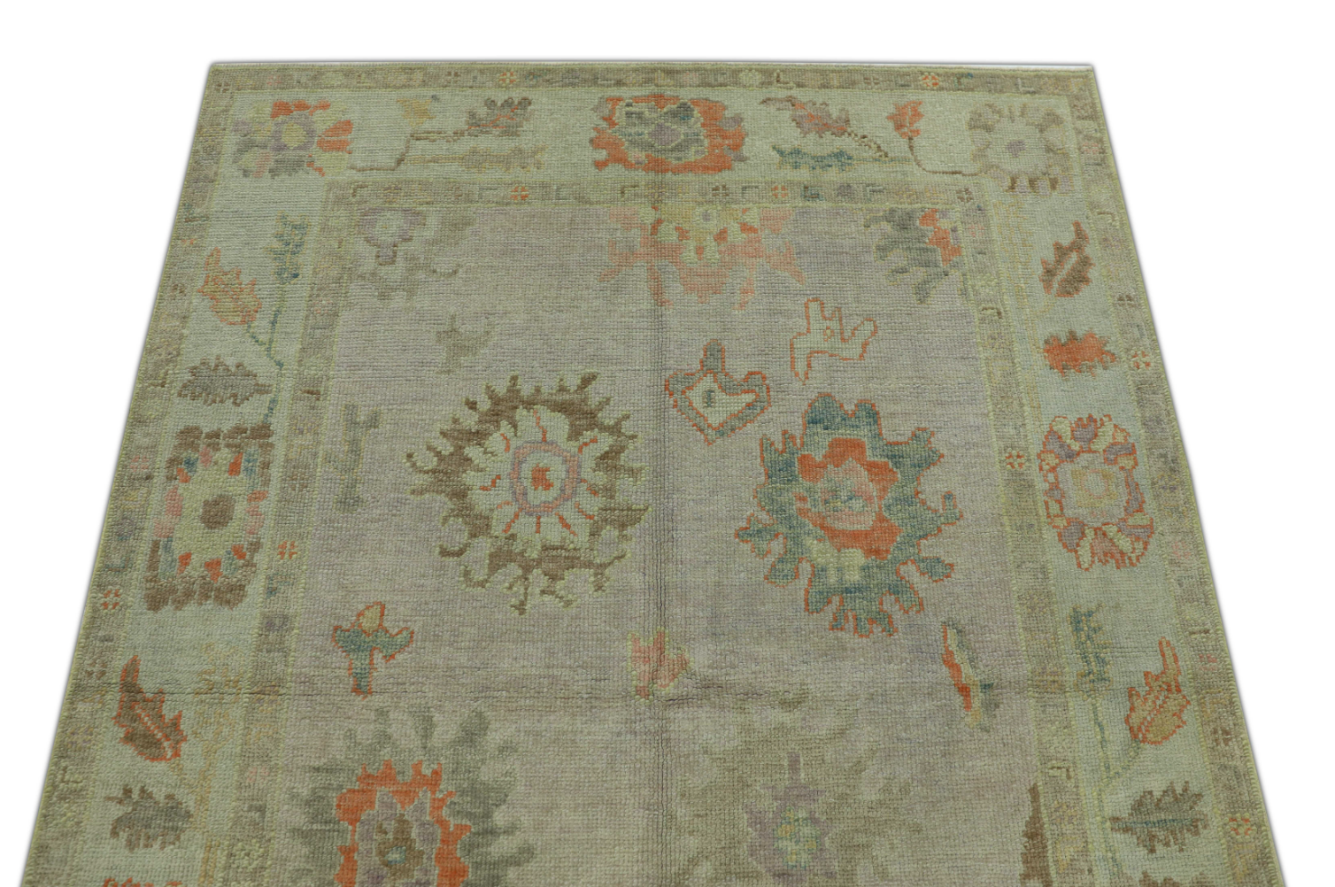 Turkish Oushak Rug 5' x 6'9" #509