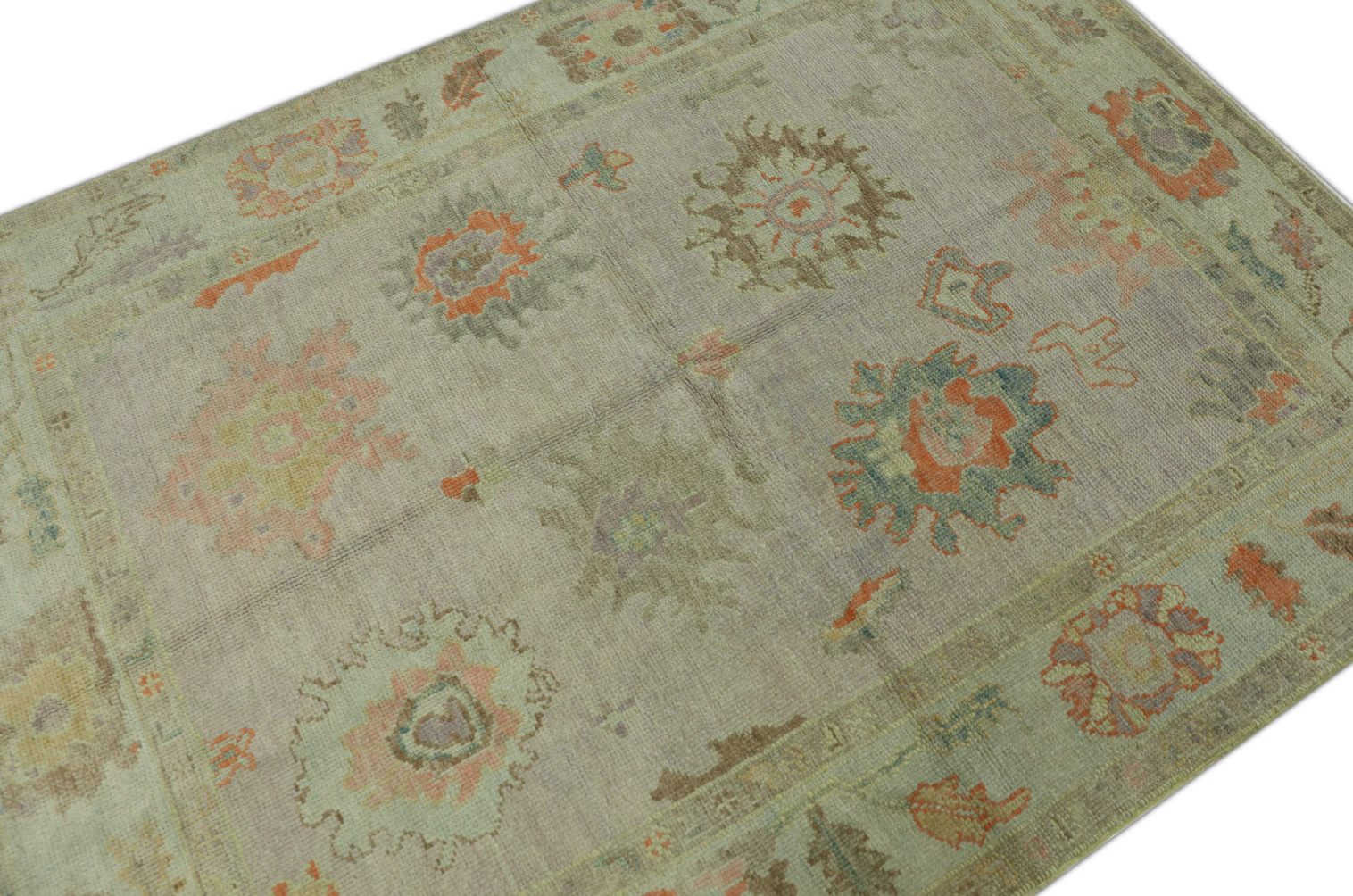 Turkish Oushak Rug 5' x 6'9" #509