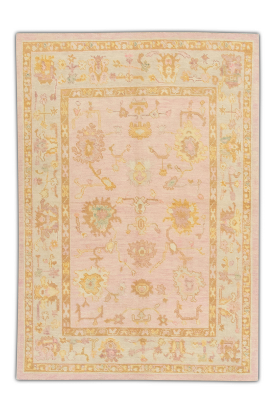 #516 Turkish Oushak 5'4" x 7'7"