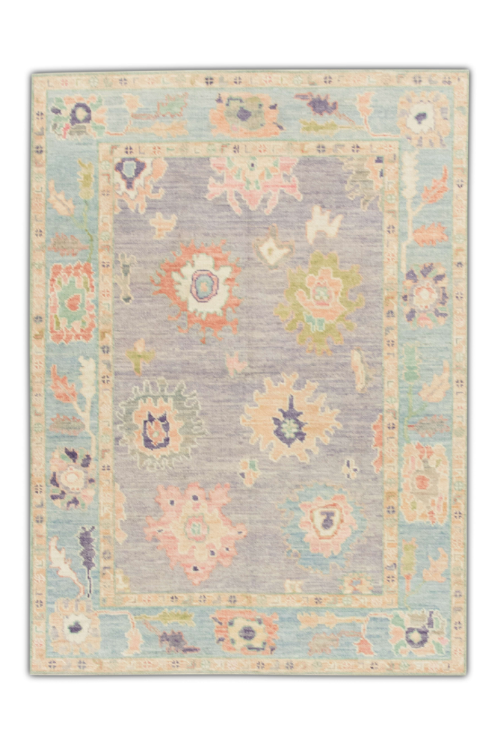 Turkish Oushak Rug 5'2" x 6'11" #2067
