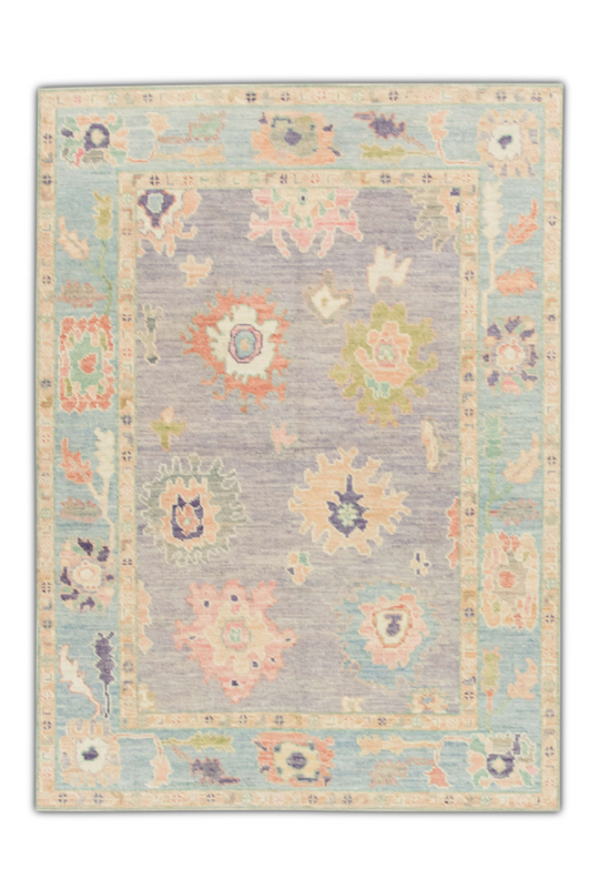 #2067 Turkish Oushak 5'2" x 6'11"