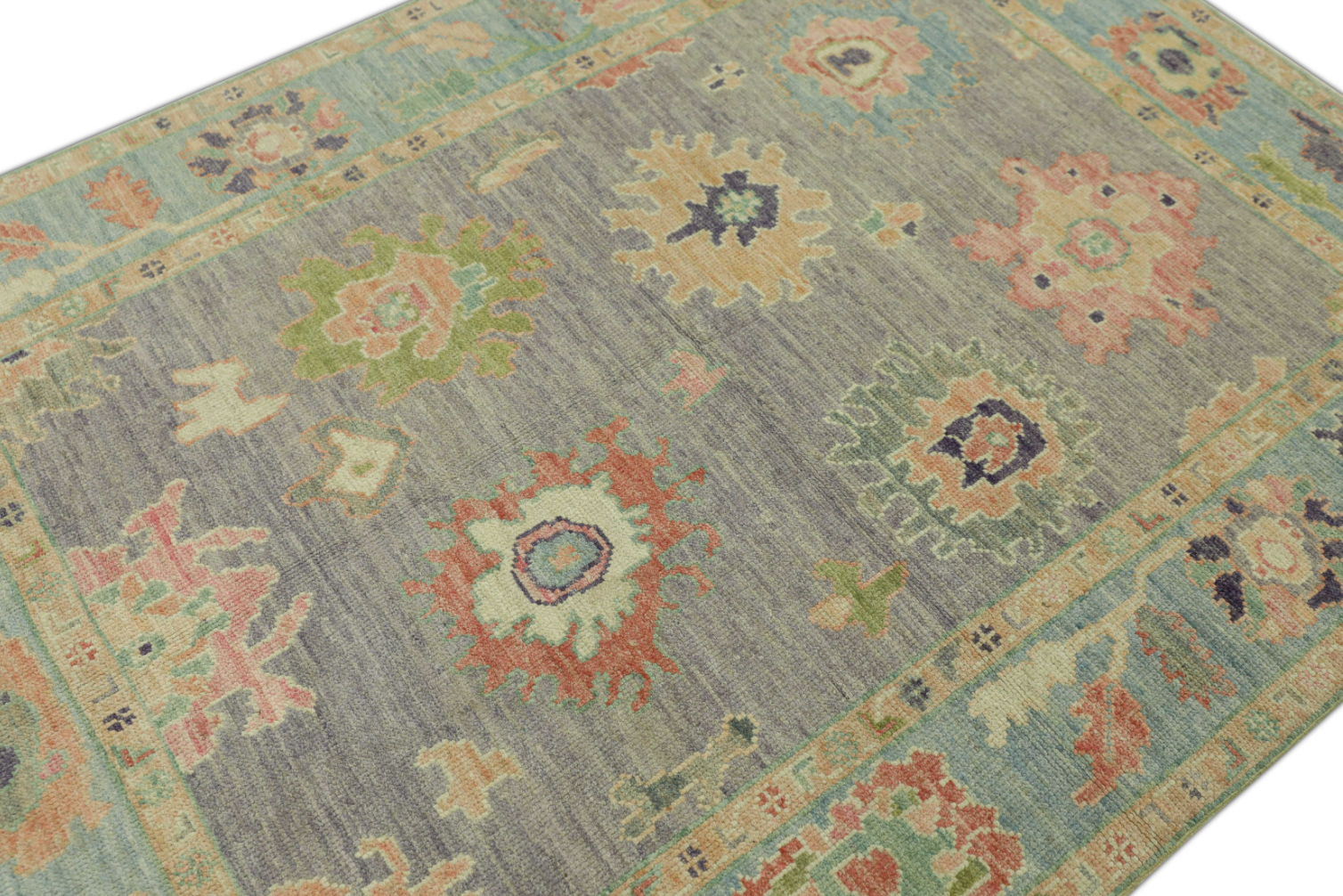 Turkish Oushak Rug 5'2" x 6'11" #2067