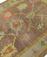 Turkish Oushak Rug 5'2" x 7'4" #553