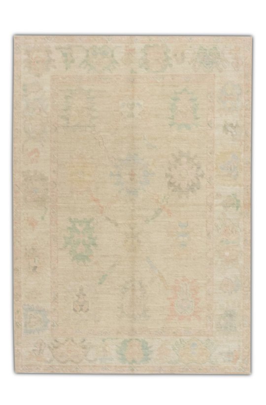 #1447 Turkish Oushak 5' x 6'11"