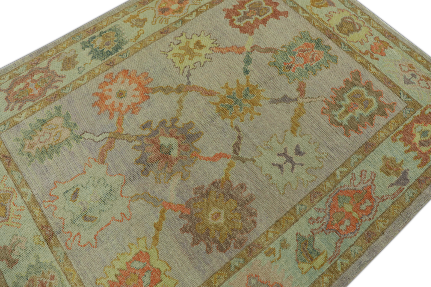 Turkish Oushak Rug 5' x 6'5" #556