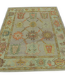 Turkish Oushak Rug 5' x 6'5" #556