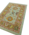 Turkish Oushak Rug 4'10" x 6'11" #559