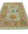 Turkish Oushak Rug 4'10" x 6'11" #559