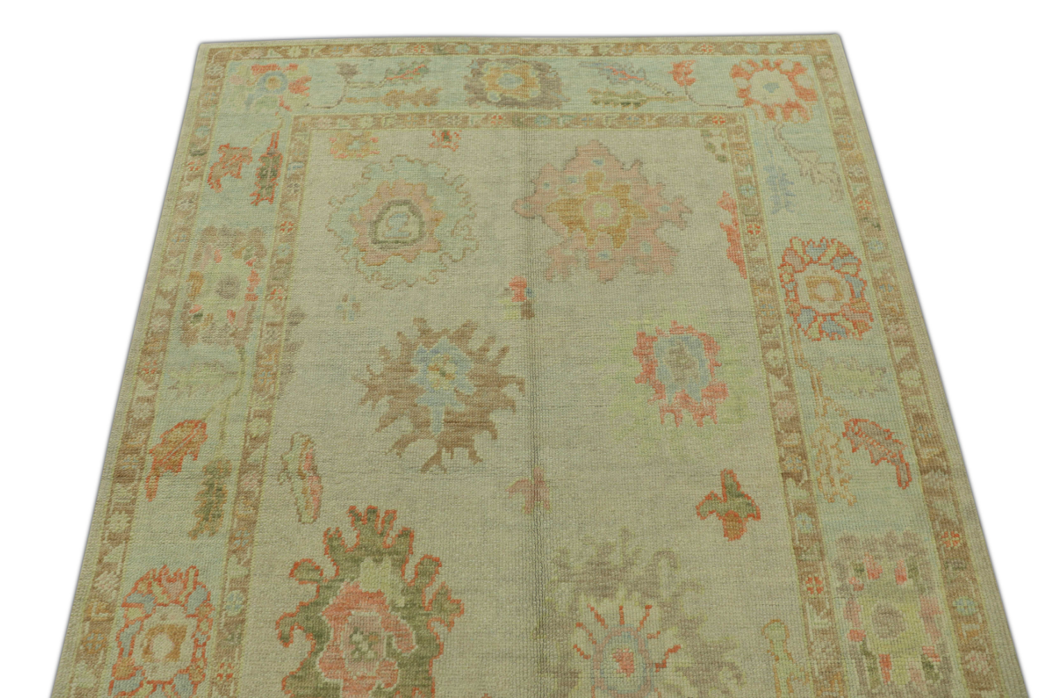 Turkish Oushak Rug 5' x 6'10" #511