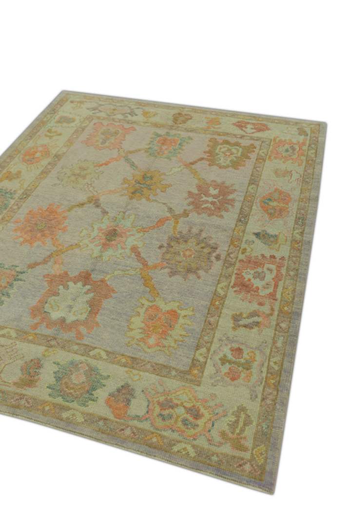 Turkish Oushak Rug 5'5" x 6'10" #901