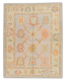 Turkish Oushak Rug 5'5" x 6'10" #901
