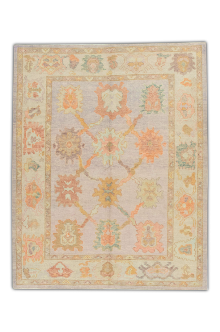 Turkish Oushak Rug 5'5" x 6'10" #901