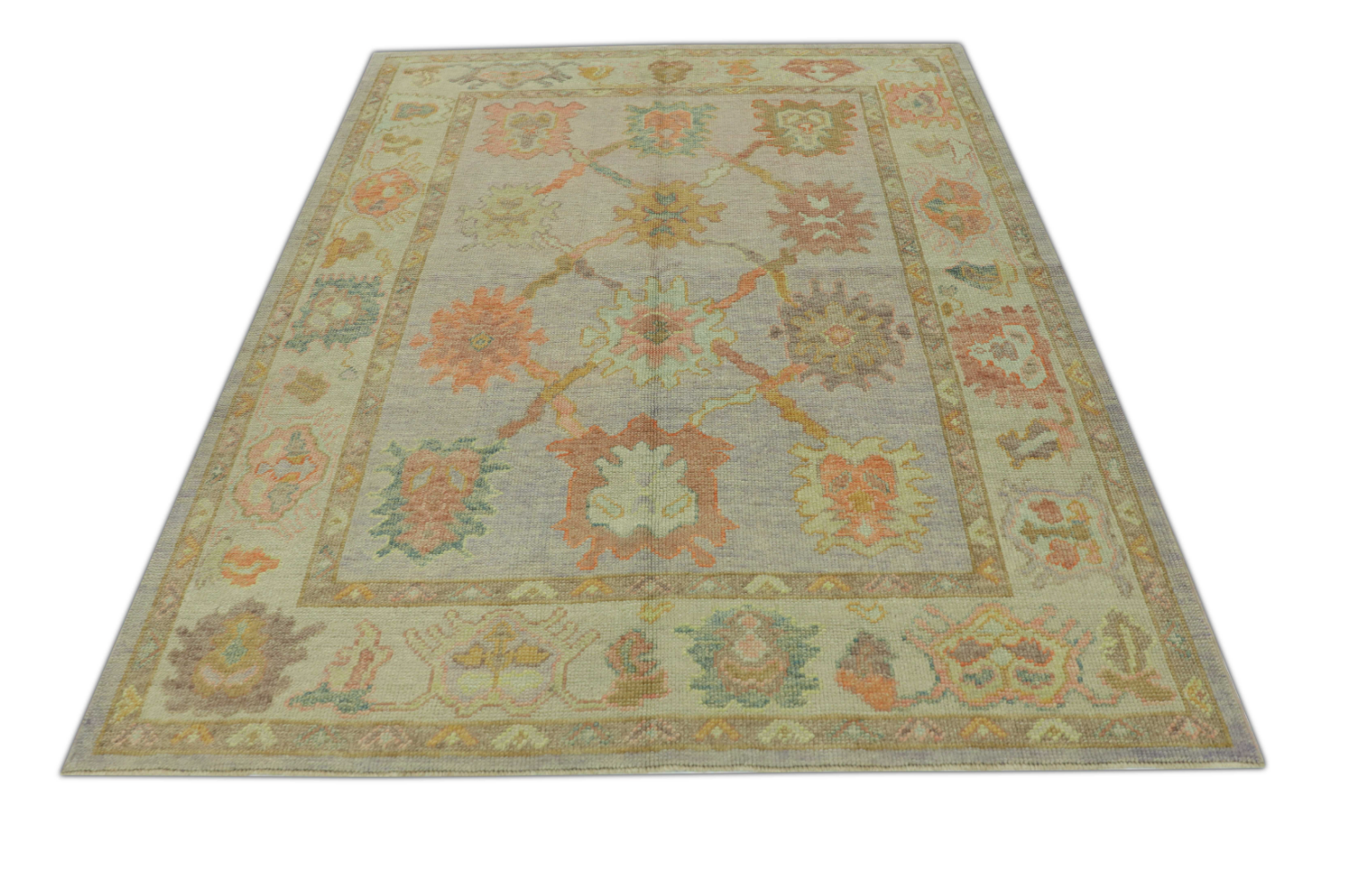 Turkish Oushak Rug 5'5" x 6'10" #901