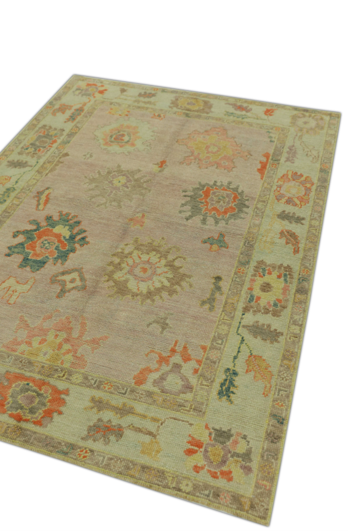 Turkish Oushak Rug 5' x 7' #534