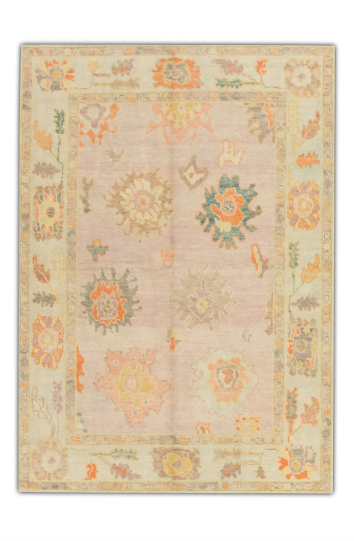 Turkish Oushak Rug 5' x 7' #534