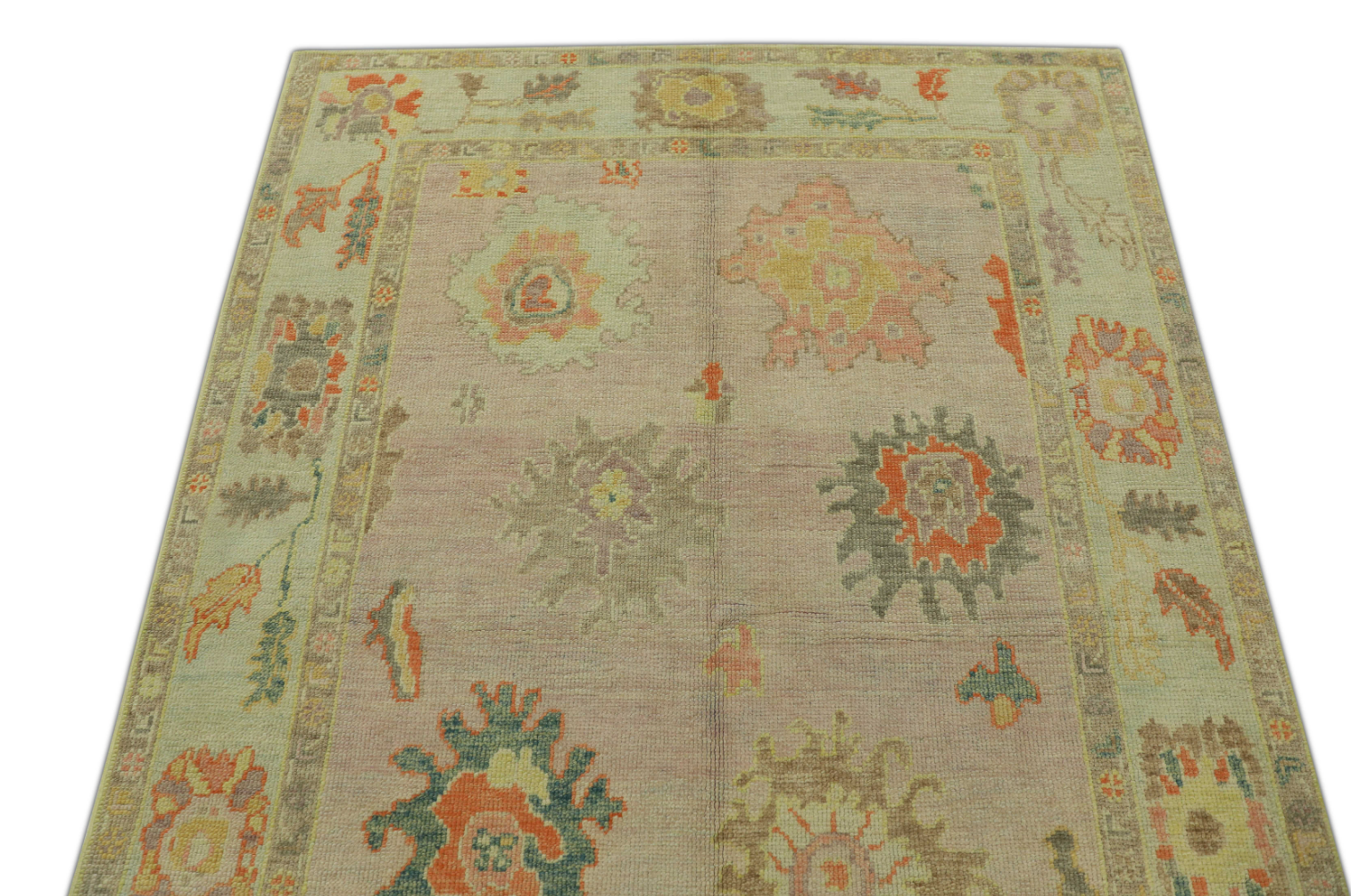 Turkish Oushak Rug 5' x 7' #534