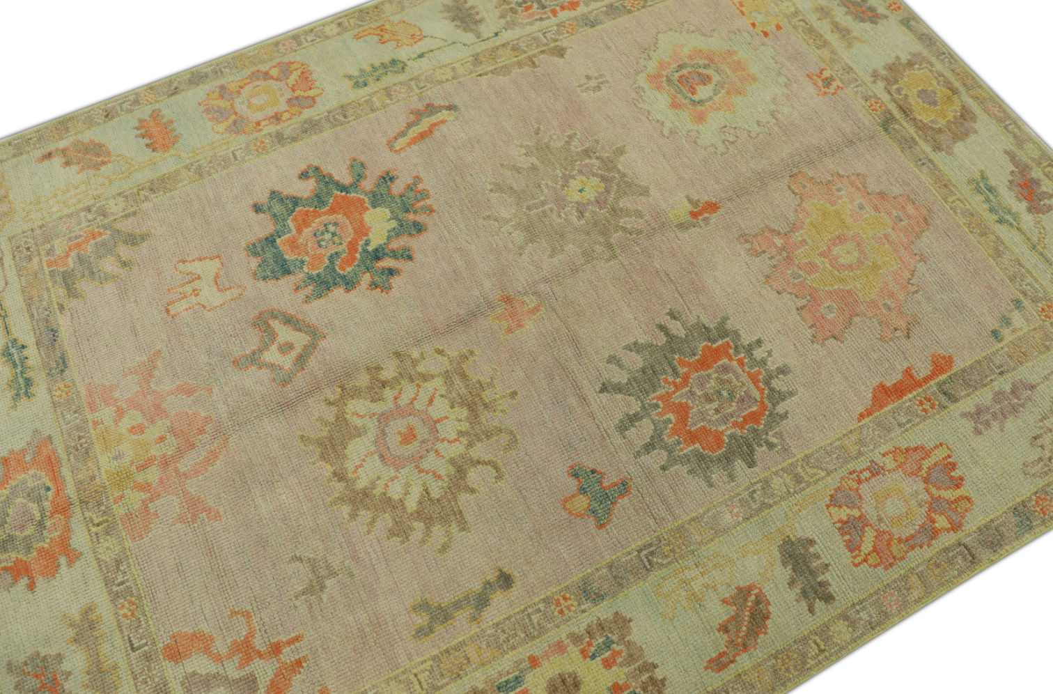Turkish Oushak Rug 5' x 7' #534