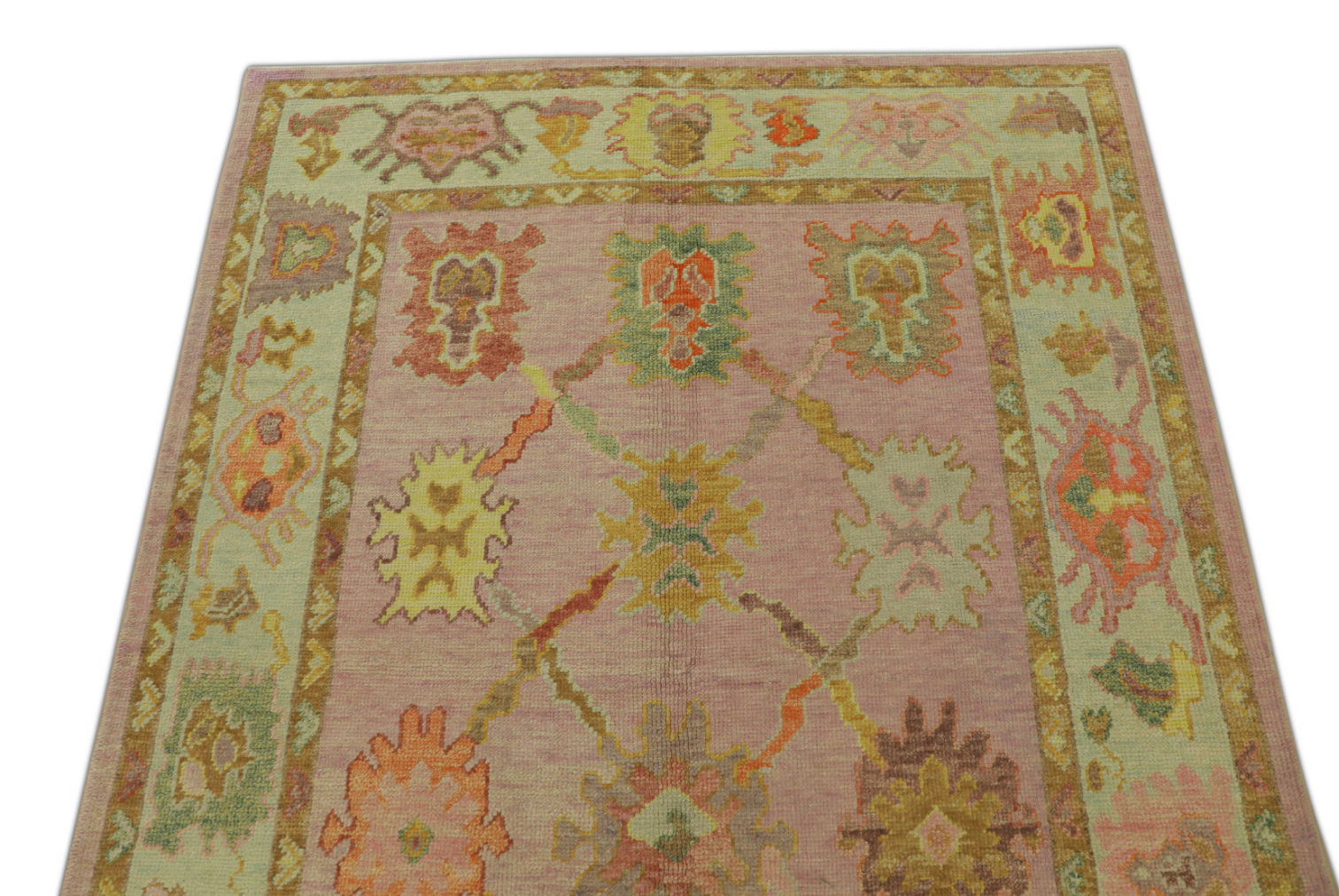 Turkish Oushak Rug 5' x 6'8" #536