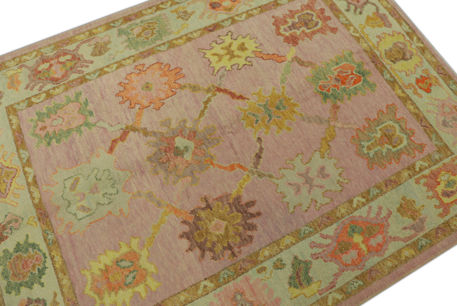 Turkish Oushak Rug 5' x 6'8" #536