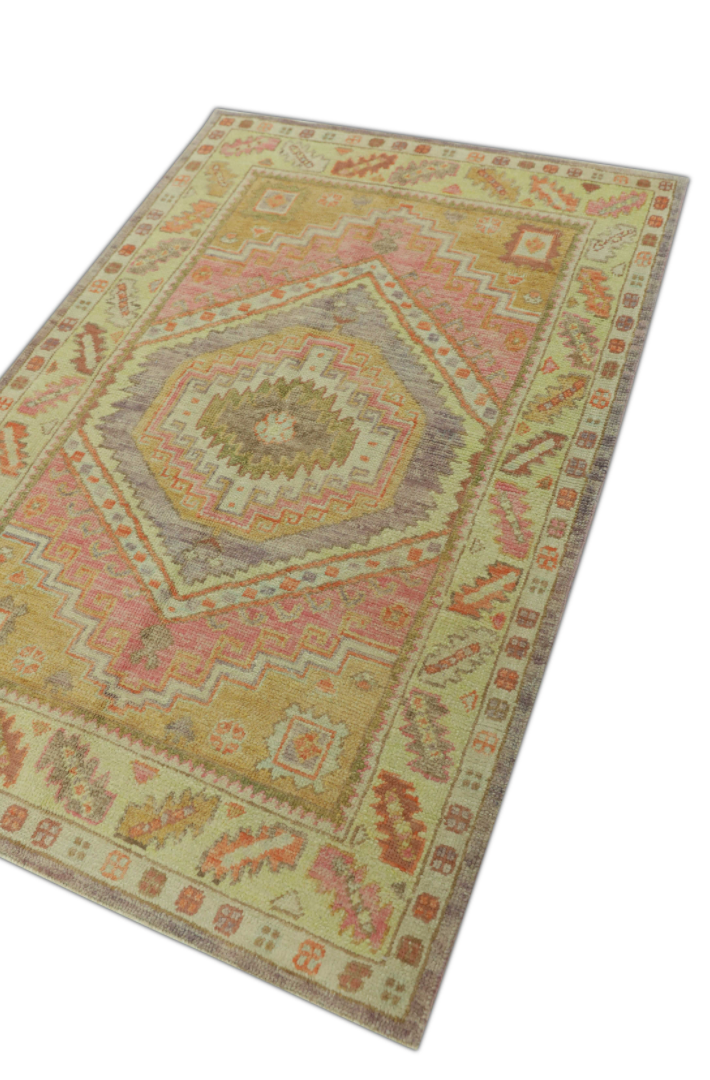 Turkish Oushak Rug 4' x 6' #1440